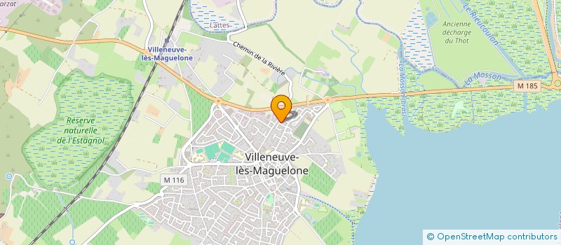 localisation de l'entreprise TEMPS D'AIME  VILLENEUVE-LES-MAGUELONE