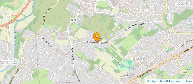 localisation de l'entreprise TEMPS DANCE  TOURNEFEUILLE