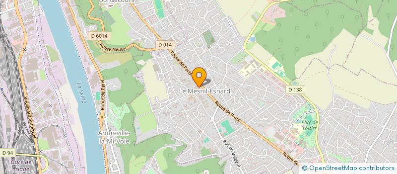 localisation de l'entreprise TEMPS DANSE à LE MESNIL-ESNARD