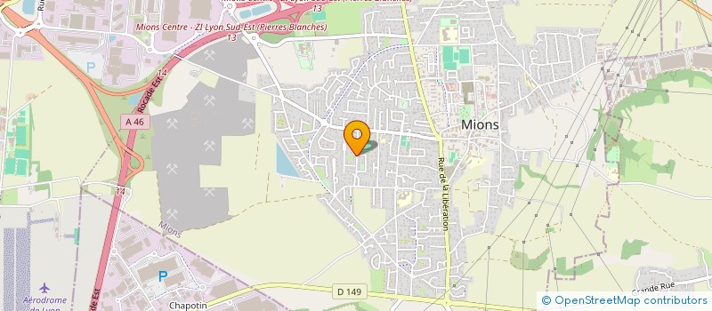 localisation de l'entreprise TEMPS DANSE CHANT  MIONS