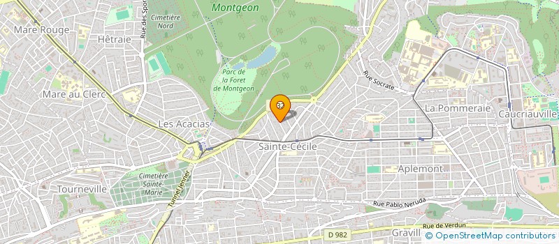 localisation de l'entreprise TEMPS DANSE URBAINE  LE HAVRE