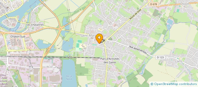 localisation de l'entreprise TEMPS DANSES CIE  SAINT-MARCEL