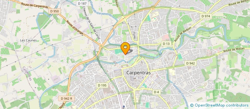localisation de l'entreprise TEMPS DE FLECHE à CARPENTRAS