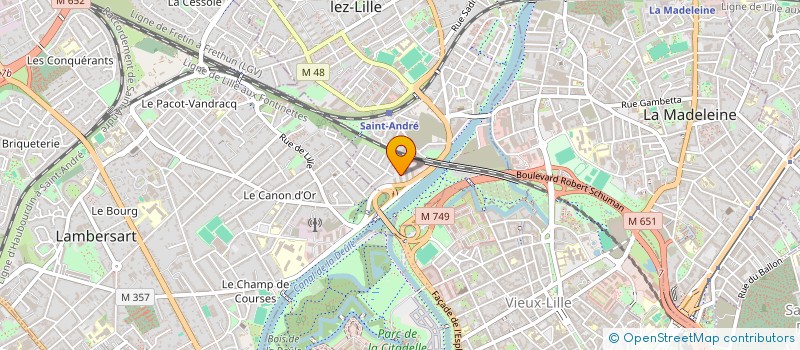 localisation de l'entreprise TEMPS DE VIE à SAINT-ANDRE-LEZ-LILLE