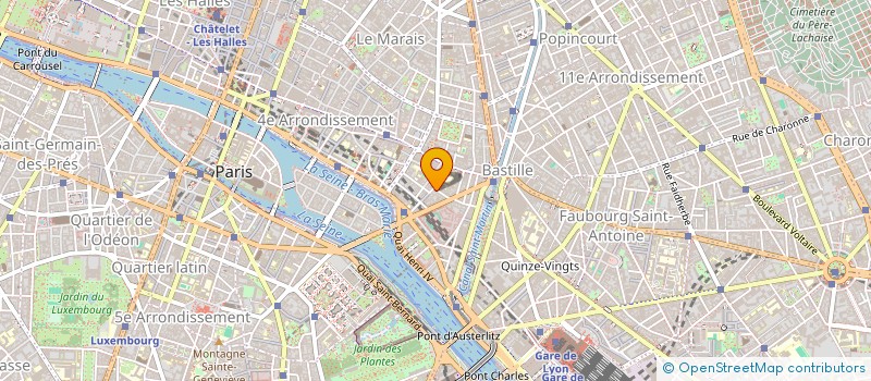 localisation de l'entreprise TEMPS DES CERISES  PARIS