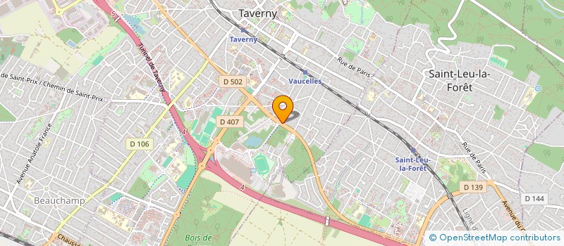 localisation de l'entreprise TEMPS DES CERISES 95  TAVERNY