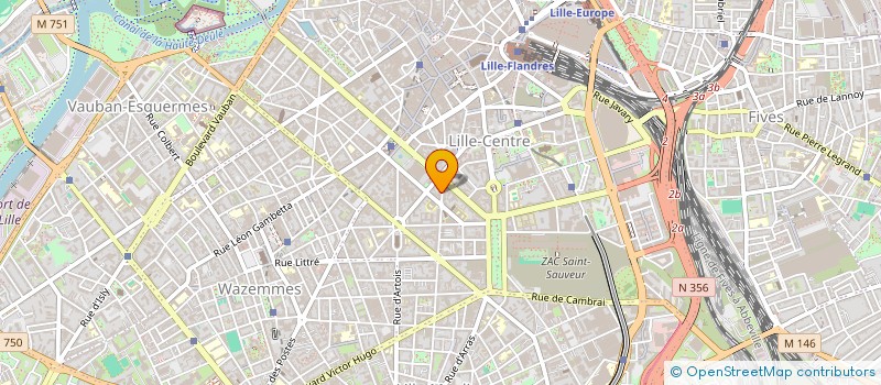 localisation de l'entreprise TEMPS FORT à LILLE