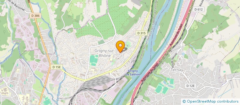 localisation de l'entreprise TEMPS-FUTURS  GRIGNY