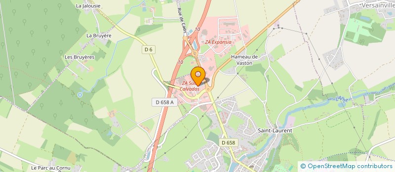 localisation de l'entreprise TEMPS LIBRE à FALAISE