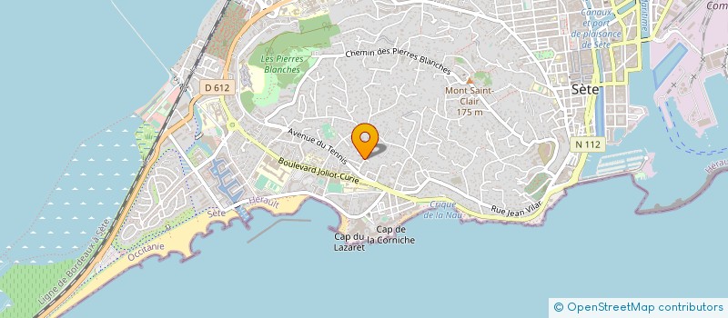 localisation de l'entreprise TEMPS LIBRE à SETE