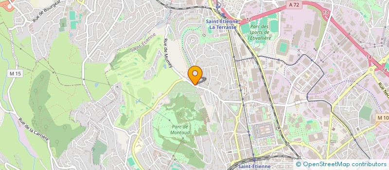 localisation de l'entreprise TEMPS LIBRE  SAINT-ETIENNE