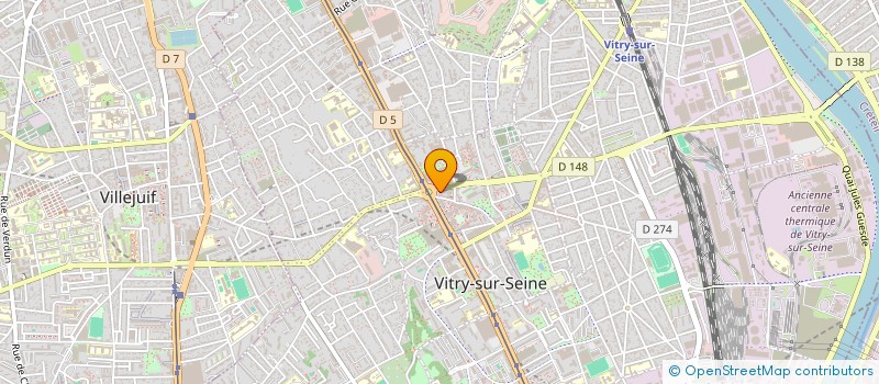 localisation de l'entreprise TEMPS LIBRE, LE RESEAU  VITRY-SUR-SEINE