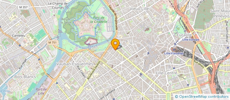 localisation de l'entreprise TEMPS LIBRE SARL à LILLE