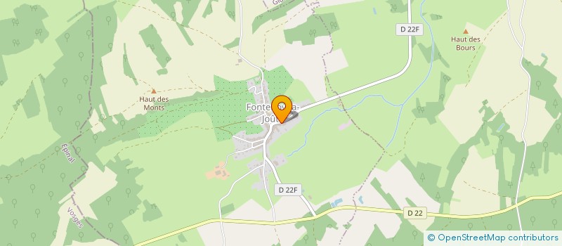 localisation de l'entreprise TEMPS LIVRES  FONTENOY-LA-JOUTE