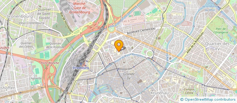 localisation de l'entreprise TEMPS MODERNE à STRASBOURG
