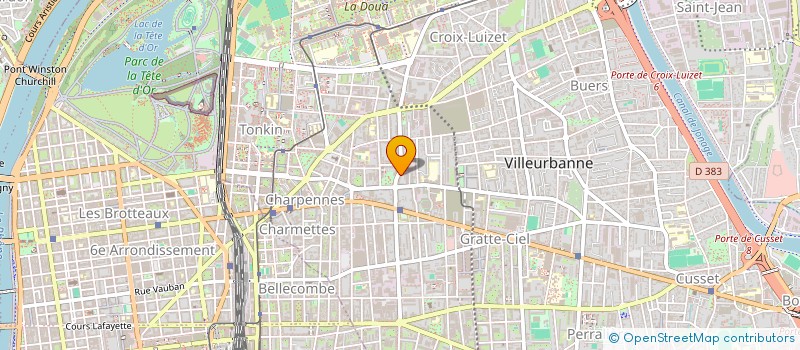 localisation de l'entreprise TEMPS QU'ON SEME  VILLEURBANNE