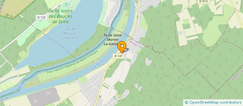 localisation de l'entreprise TEMPSDANSE  SAINT-MARTIN-LA-GARENNE