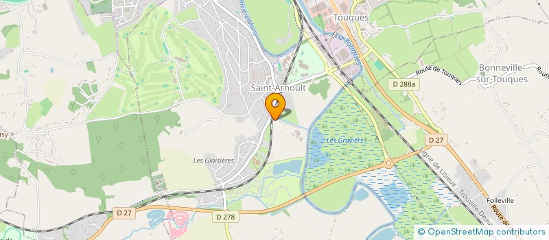 localisation de l'entreprise TEMPTATION  SAINT-ARNOULT