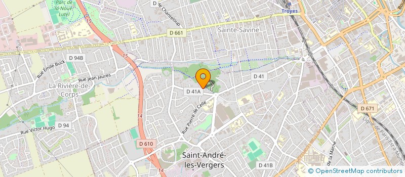 localisation de l'entreprise TEMPUS EDAX RERUM  SAINT-ANDRE-LES-VERGERS