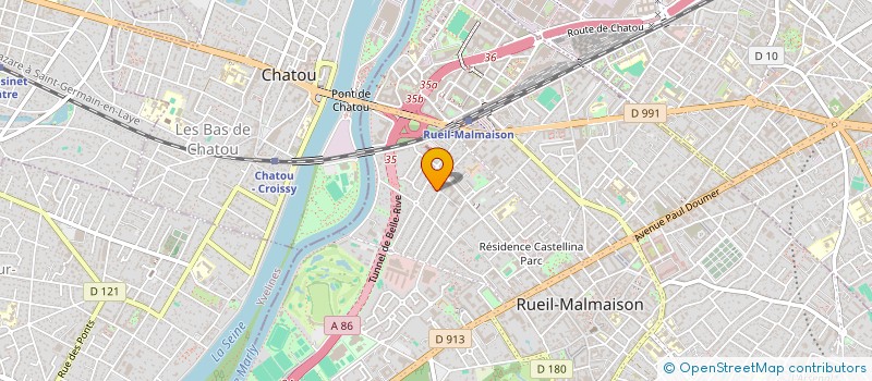 localisation de l'entreprise TEMPUS SALVARE à RUEIL-MALMAISON