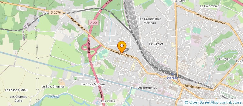 localisation de l'entreprise TEMREN à VIERZON