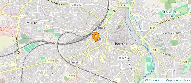 localisation de l'entreprise TEMS à CHARTRES