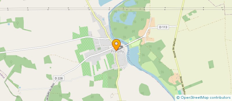 localisation de l'entreprise TEMS  PREUILLY