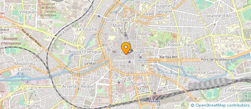 localisation de l'entreprise TEN 2 TEN FILMS à RENNES