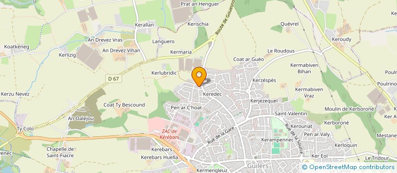 localisation de l'entreprise TEN  GUILERS