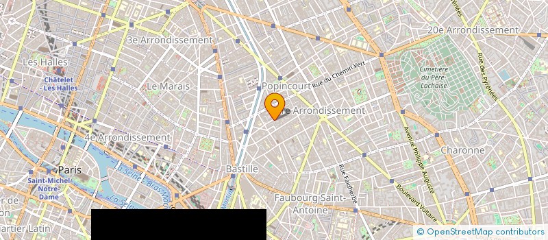 localisation de l'entreprise TEN BELLES BREAD  PARIS 11