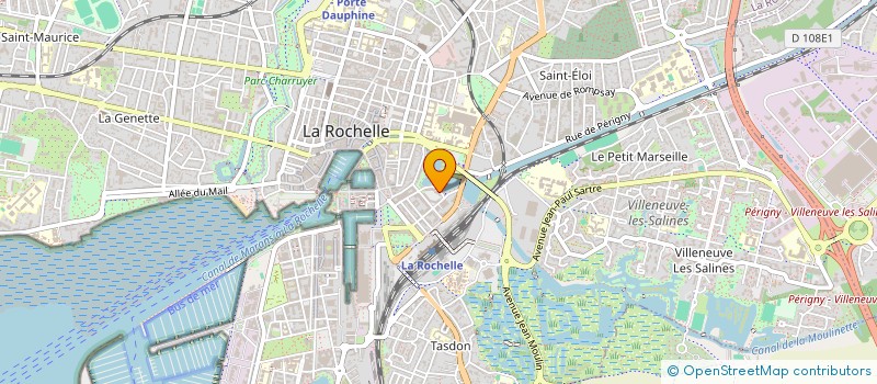 localisation de l'entreprise TEN FRANCE LA ROCHELLE  LA ROCHELLE