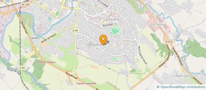 localisation de l'entreprise TEN IMMOBILIER  CASTRES