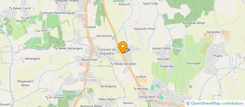 localisation de l'entreprise TEN'KEI  PLEUVEN