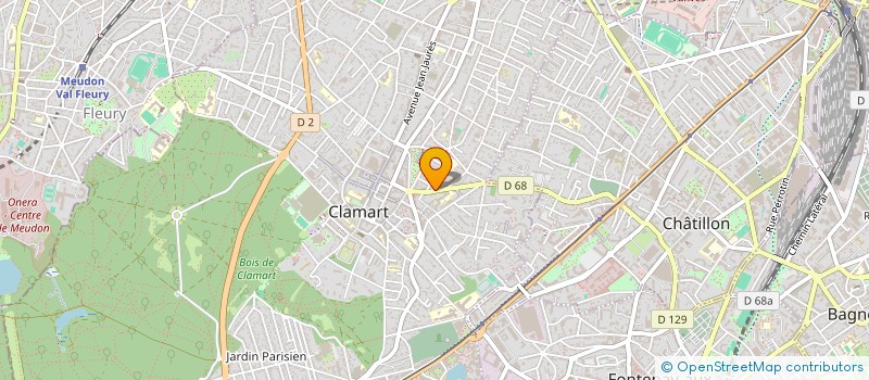 localisation de l'entreprise TEN ROOT à CLAMART