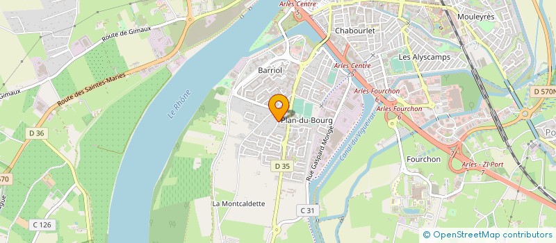 localisation de l'entreprise TEN TI DRET à ARLES