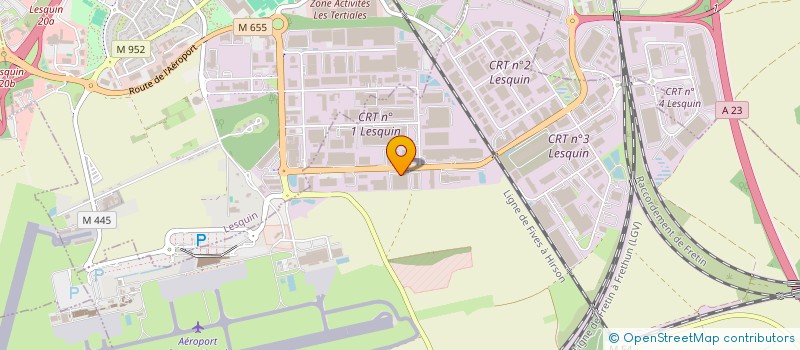 localisation de l'entreprise TENA à FRETIN