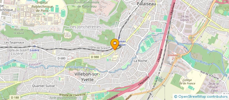 localisation de l'entreprise TENACITY ESPORT ASSOCIATION à PALAISEAU