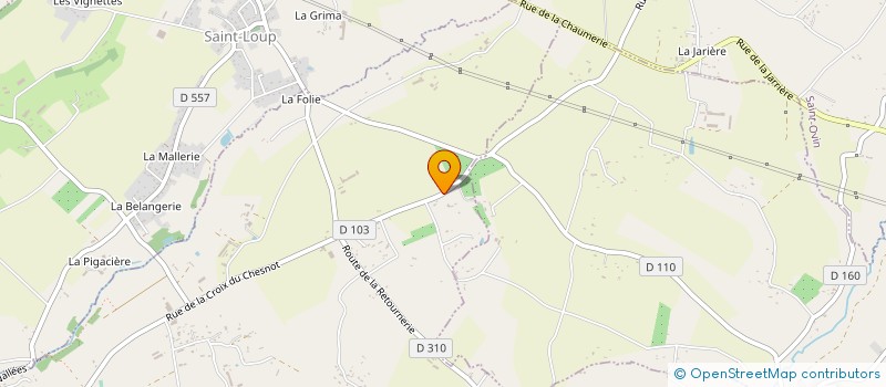 localisation de l'entreprise TENAES  SAINT-QUENTIN-SUR-LE-HOMME