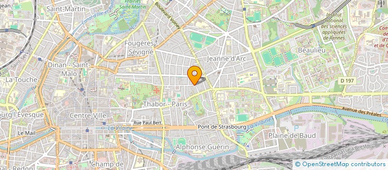 localisation de l'entreprise TENAMO  RENNES