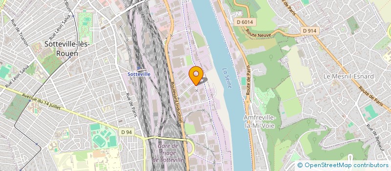 localisation de l'entreprise TENART SERVICES  SOTTEVILLE-LES-ROUEN