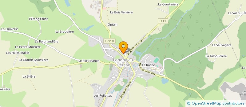 localisation de l'entreprise TENCE à LONGNY LES VILLAGES