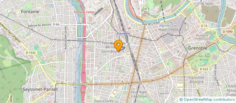 localisation de l'entreprise TENCHI à GRENOBLE