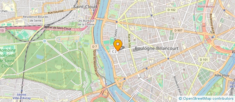 localisation de l'entreprise TENCO à BOULOGNE-BILLANCOURT