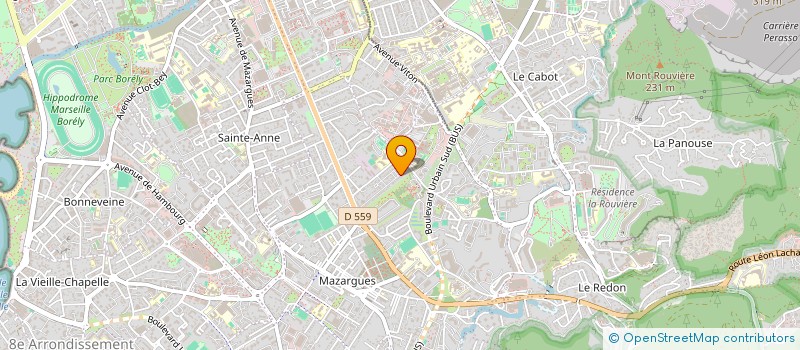 localisation de l'entreprise TENCO IMMO à MARSEILLE