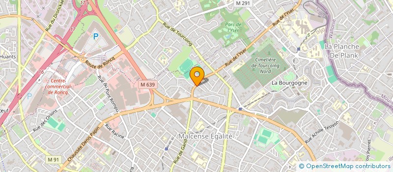 localisation de l'entreprise TENDANCE  TOURCOING