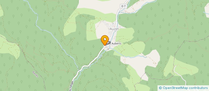 localisation de l'entreprise TENDANCE  AUZET