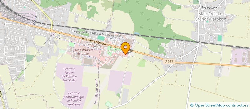 localisation de l'entreprise TENDANCE AUTOMOBILES  MAIZIERES-LA-GRANDE-PAROISSE