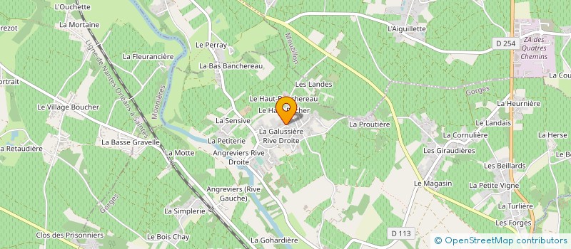 localisation de l'entreprise TENDANCE BARDAGE à CUGAND