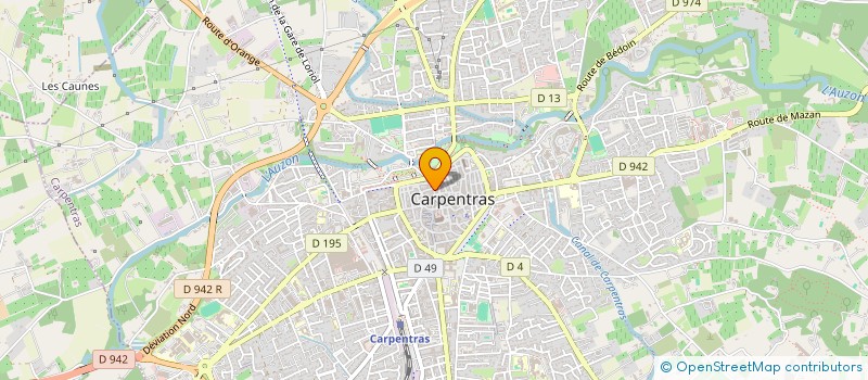 localisation de l'entreprise TENDANCE BIJOUX à CARPENTRAS