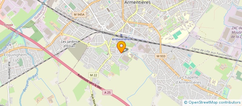 localisation de l'entreprise TENDANCE BY LU à LA CHAPELLE-D'ARMENTIERES